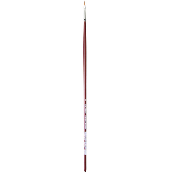 Da Vinci Kolinsky Red Oil Sable Brush Filbert Long Handle Size 1