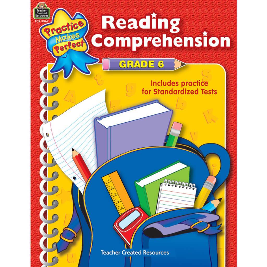 Reading Comprehension Book Grade 6 