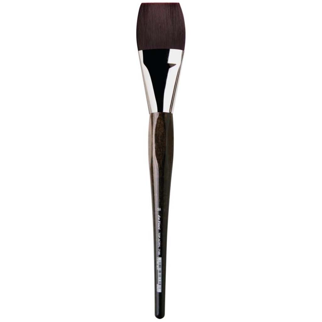 Synthetic Brush Flat Long Handle Size 50