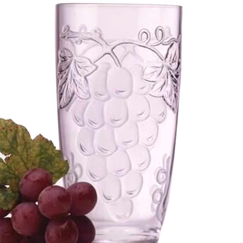 Embossed Grape Cooler, 18oz