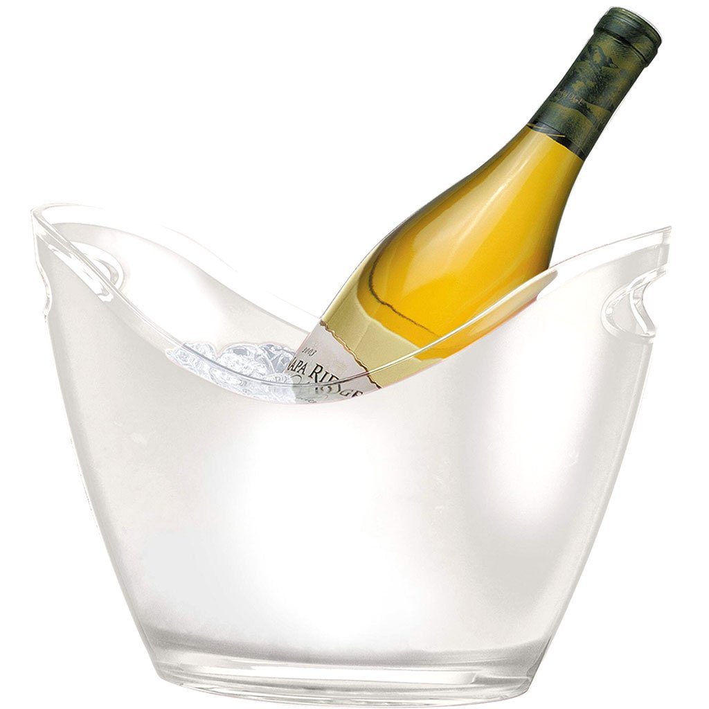 Vino Gondola Bucket-2 Bottle, White