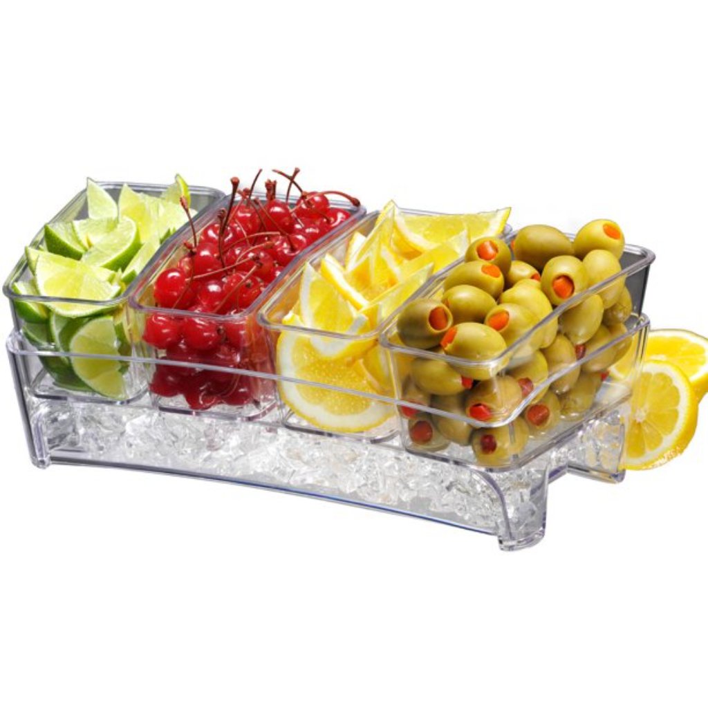 Condiment Bar On Ice