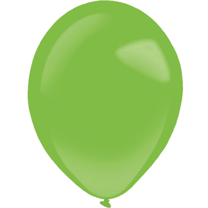 Latex Balloon Standard Festive Green 11in