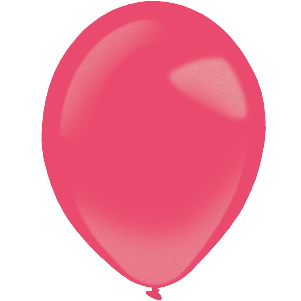 Latex Balloon Mettalic Apple Red 11In