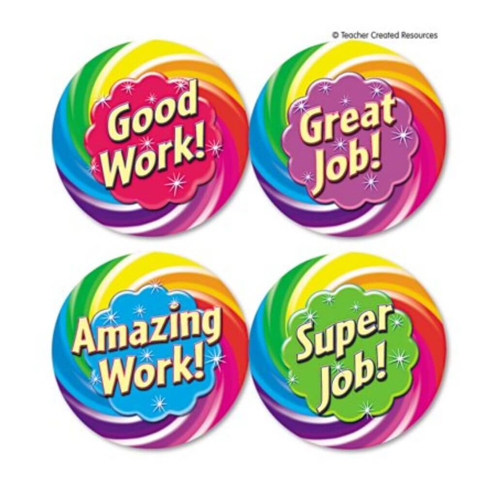 Good Work Wear'Em Badges