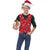 Holiday Vest Red Child Large 10-12