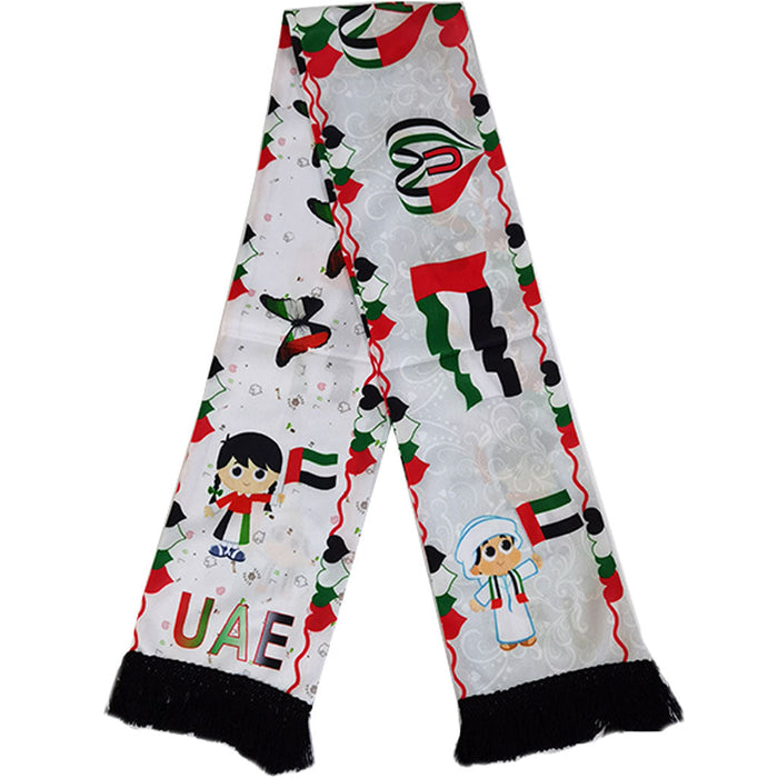 Uae Scarf For Kids With Emarati