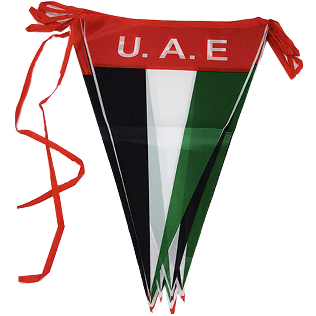 UAE Bunting Triangle Flag