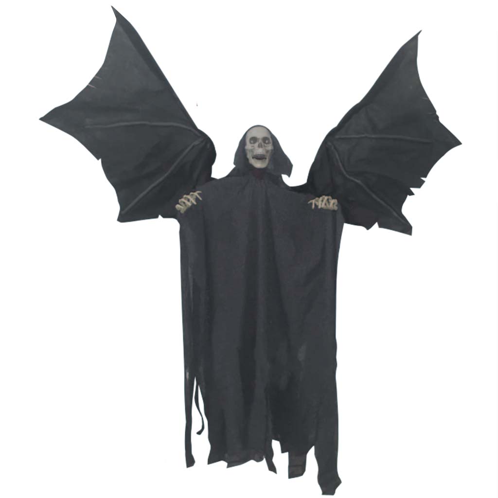 Animated Hanging Skeleton 35in