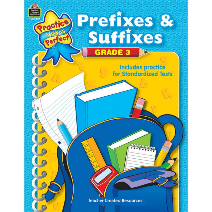Prefixes & Suffixes Book Grade 3 