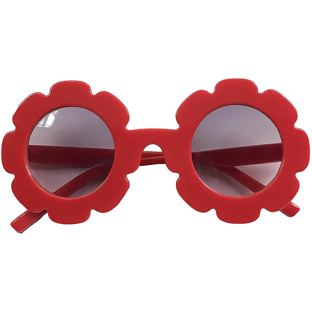 Red Flower Sunglasses