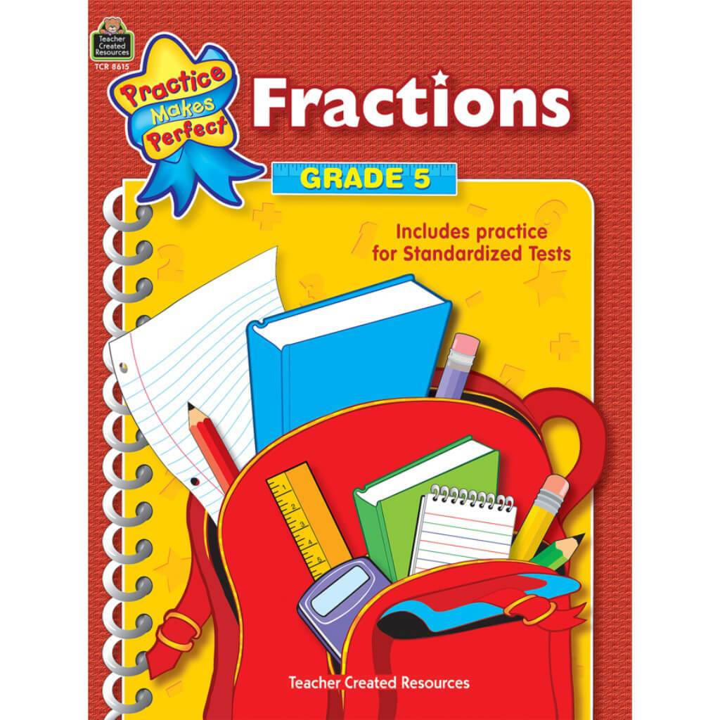 Fractions Book Grade 5 