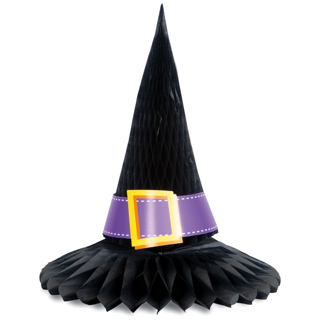 Witch Hat Honeycomb Centerpiece, 11in