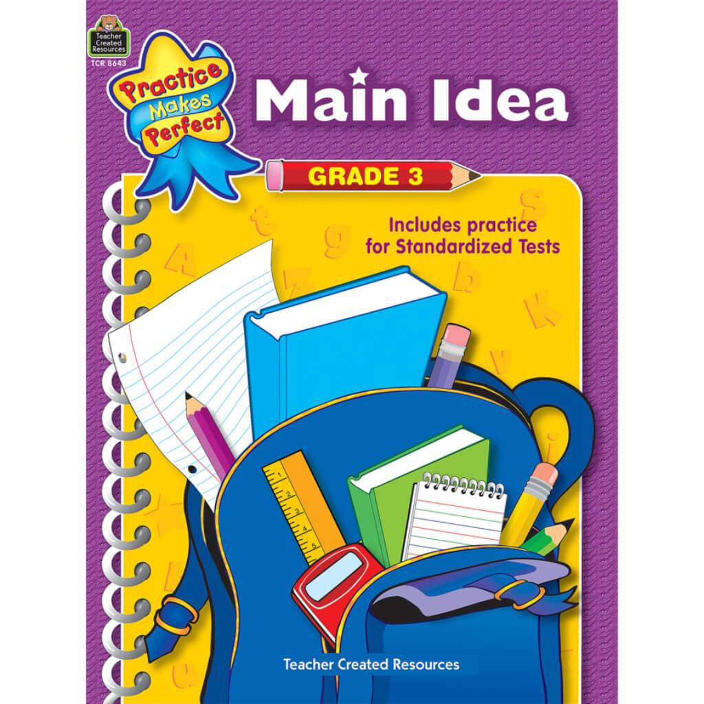 Main Idea Book Grade 3 