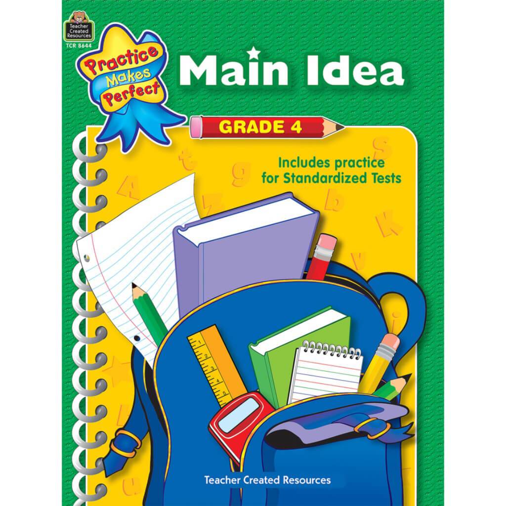 Main Idea Book Grade 4 