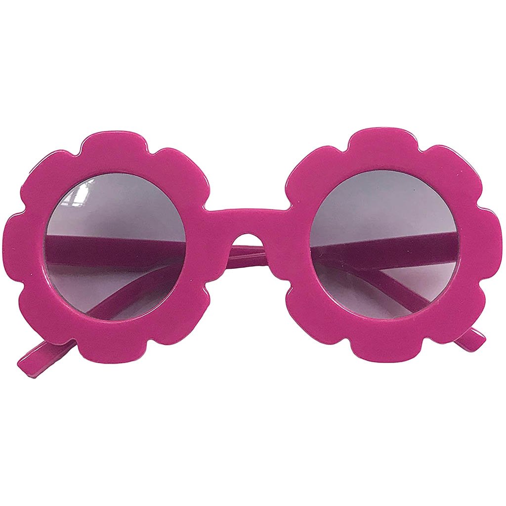 Pink Flower Sunglassses