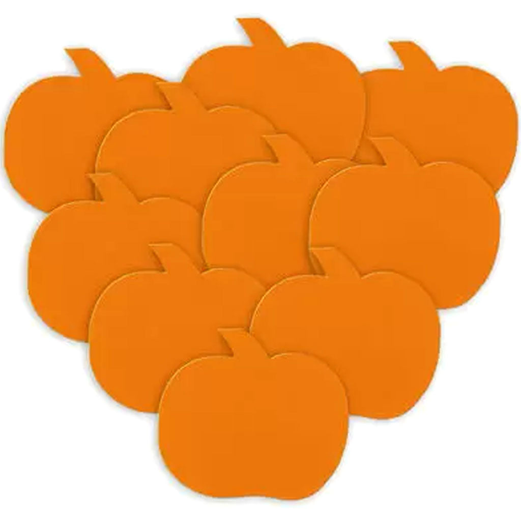 Mini Cutouts Pumpkin 10ct, 5in