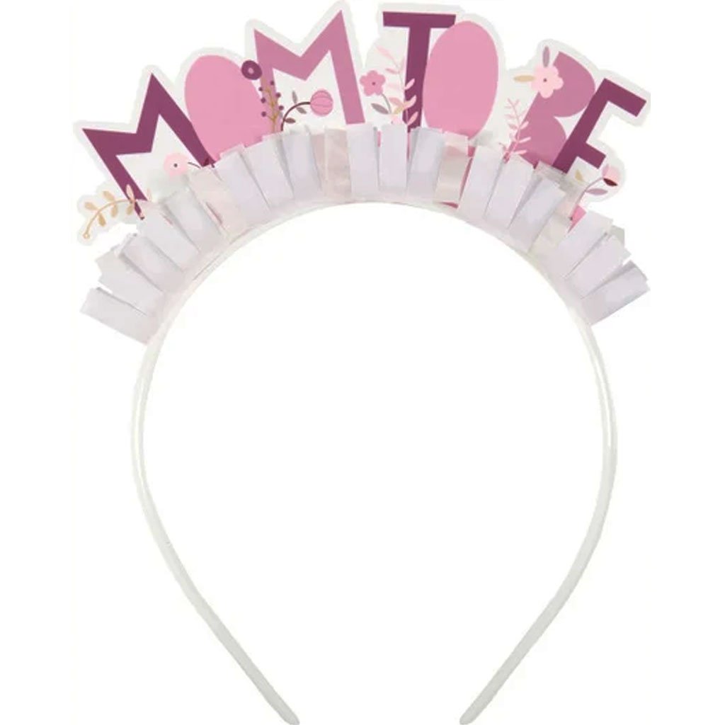 Pink Mom To Be Headband