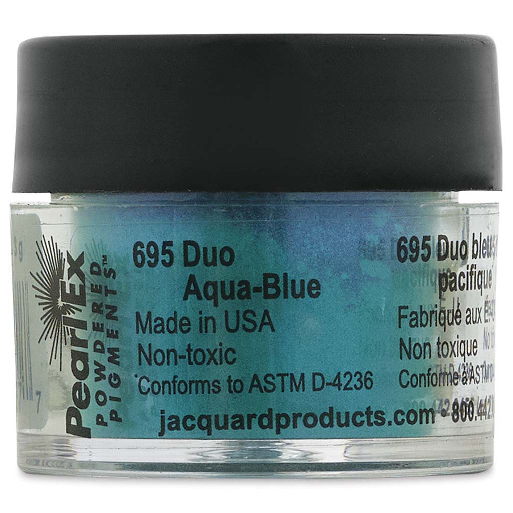 Jacquard Pearl Ex Powdered Pigment 3gm Aqua Blue