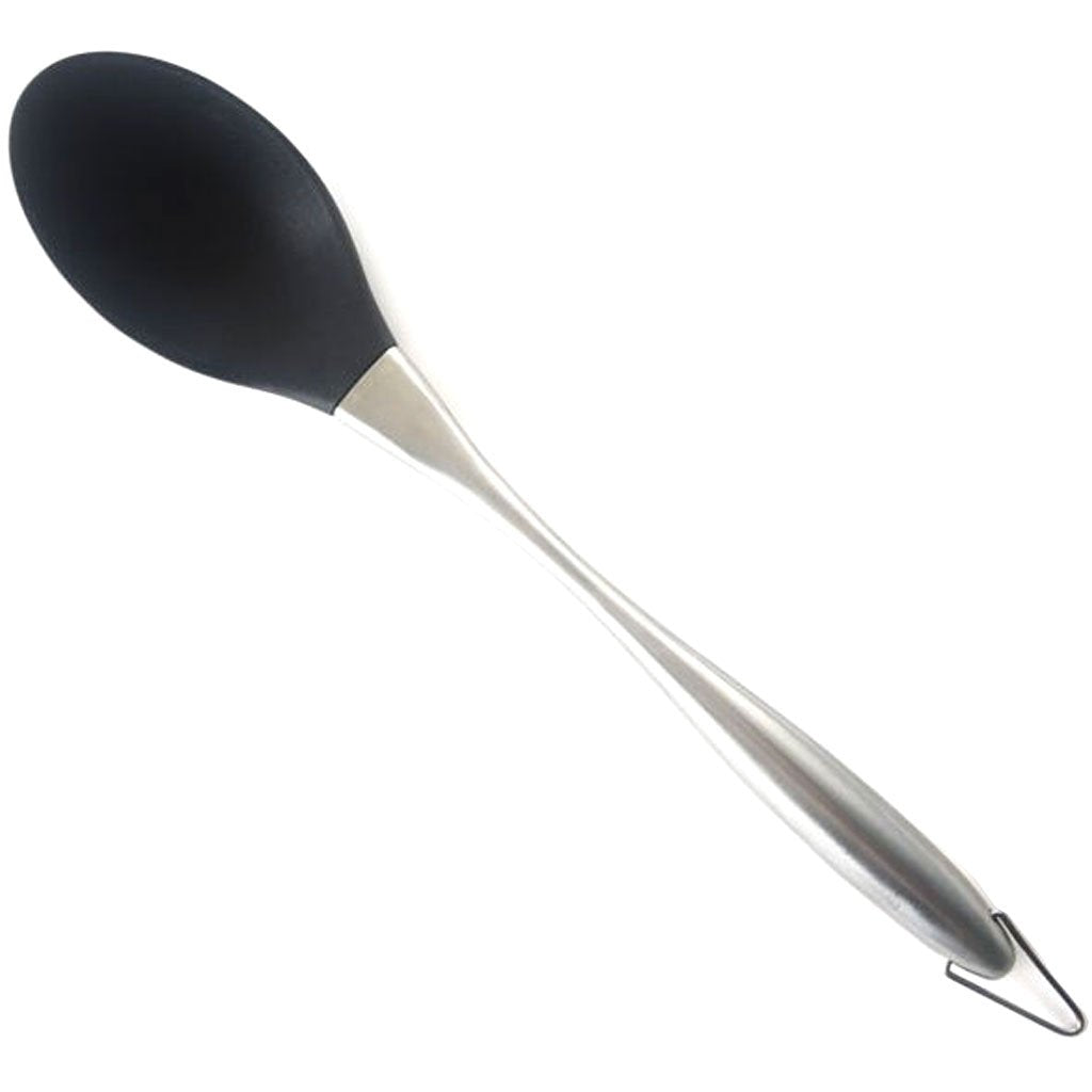 Stainless Steel &amp; Silicone Solid Spoon