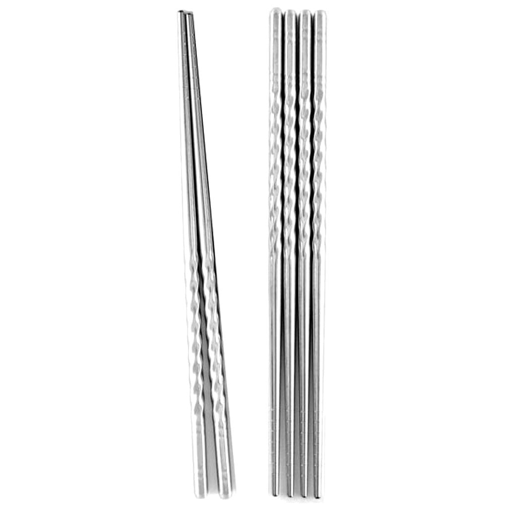 Stainless Steel Chopsticks Set of 5