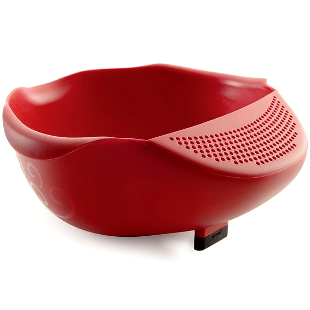 Serving Bowl With Strainer