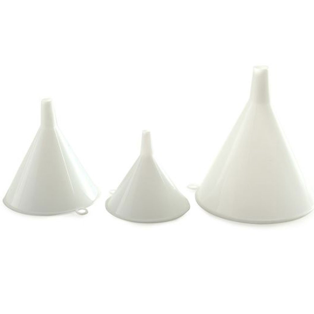 Plastic Funnel Set of 3