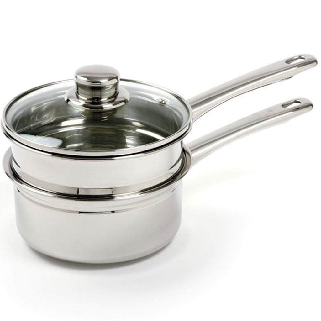 Stainless Steel Double Boiler, 1.5qt