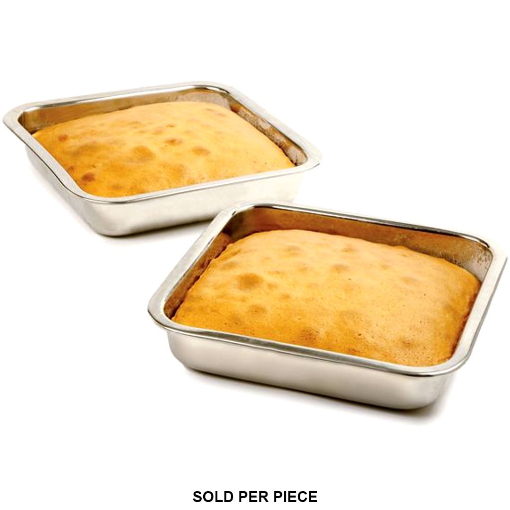 Stainless Steel Square Cake Pan 7.5in