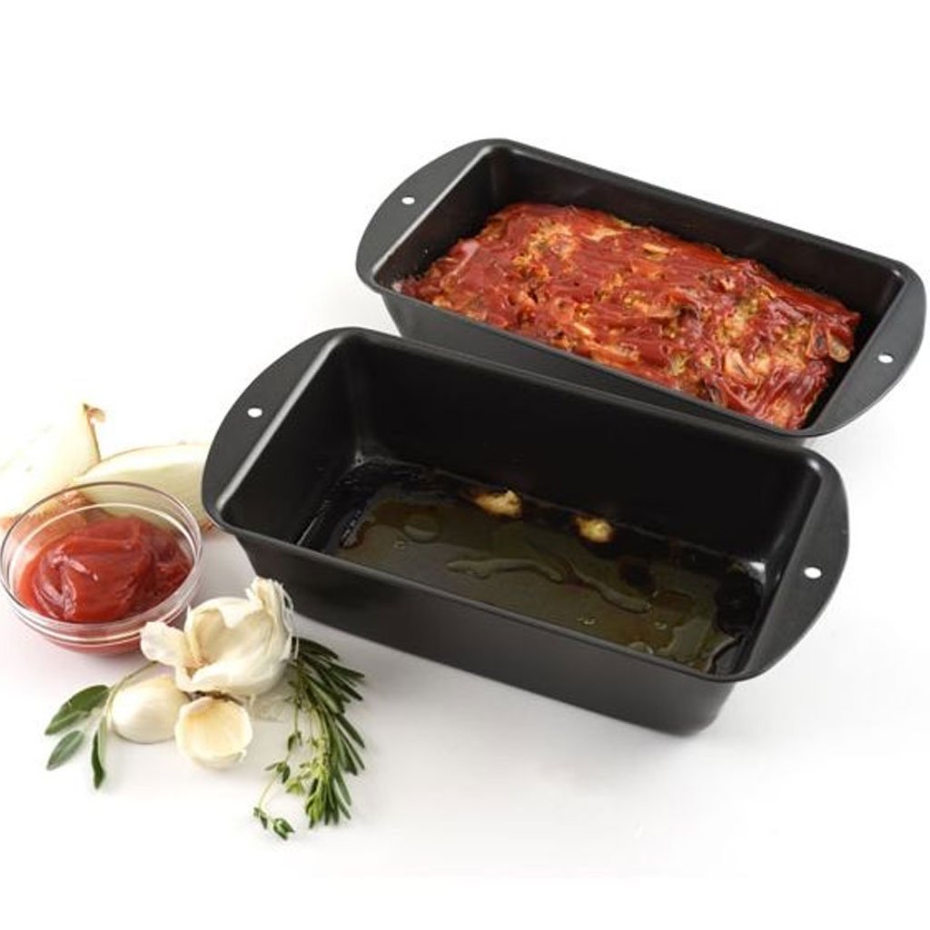 Nonstick Meat Loaf Pan/Bread Pan Set