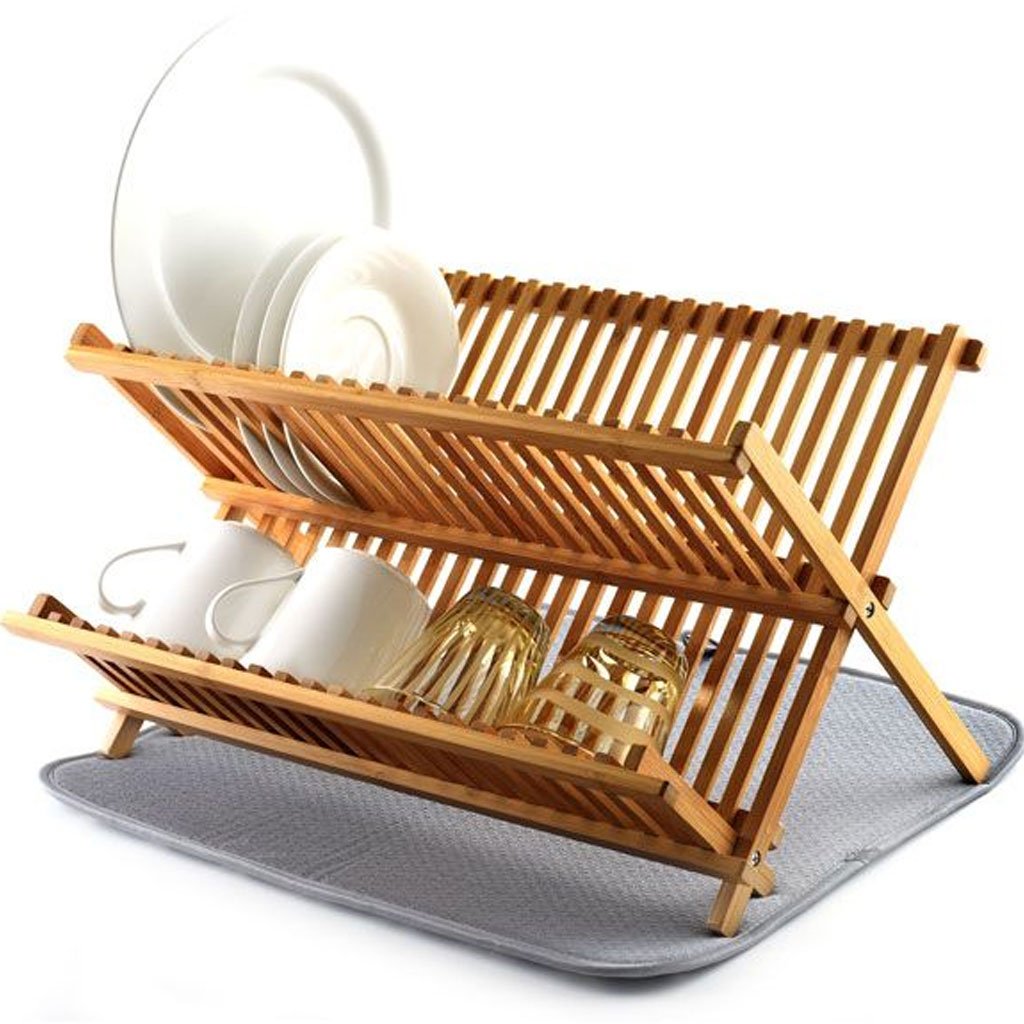 Bamboo Dish Rack 13in x 17.9in