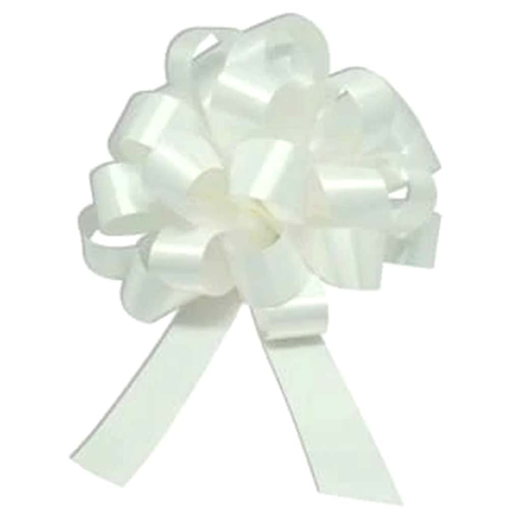 Instant Pew Bow White 10Pk