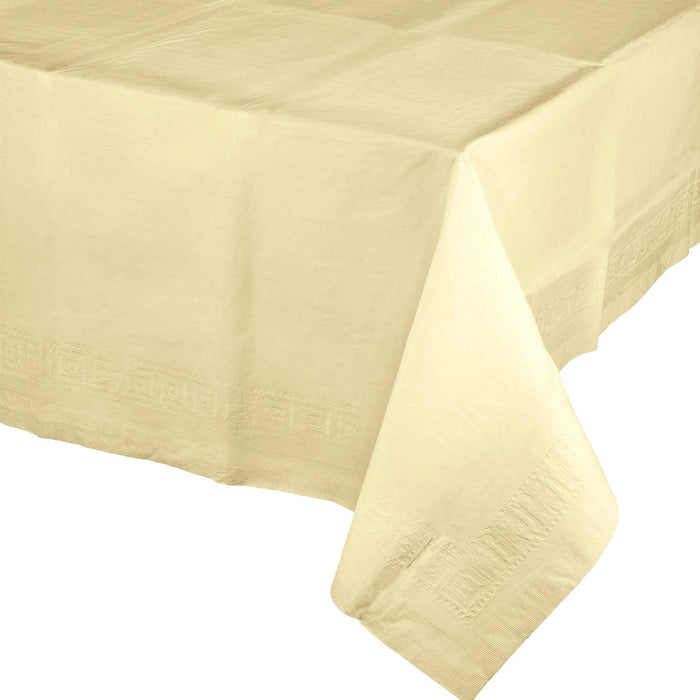 Ivory Tablecover, 54in X 108in