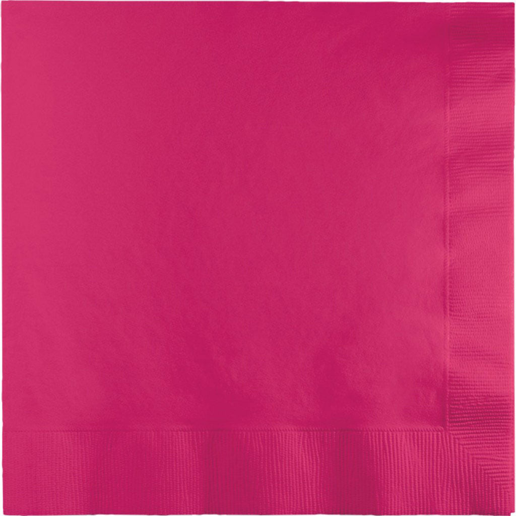 Hot Magenta Luncheon Napkins 50ct, 2ply