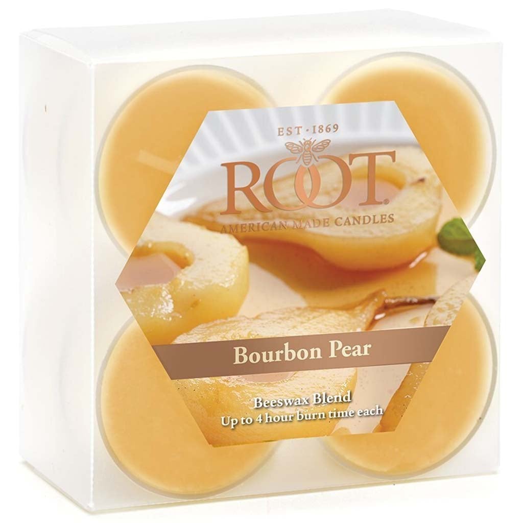 Scented Candle Tealight Bourbon Pear