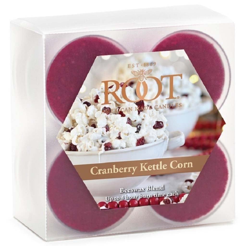 Scented Candle Tealight Cranberry Kettlecorn