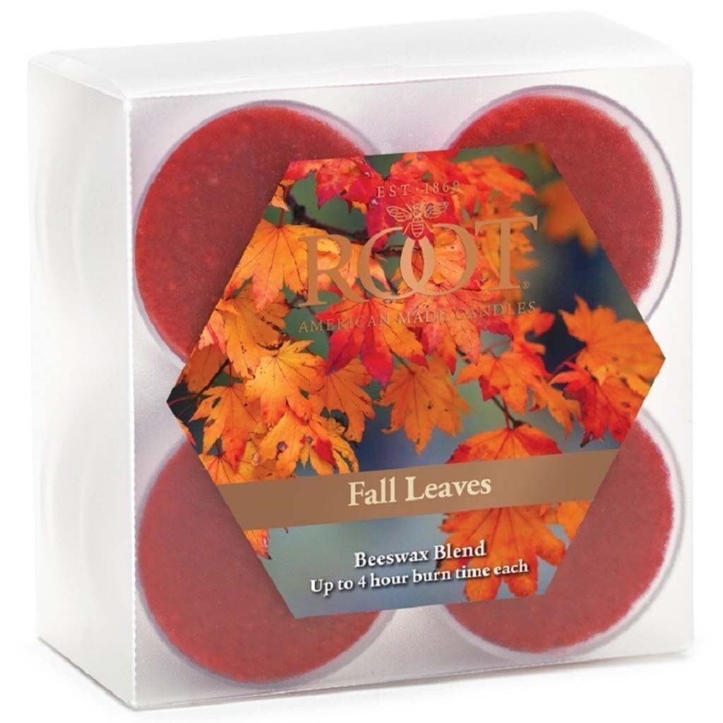 Scented Candle Tealight Fall Leaves