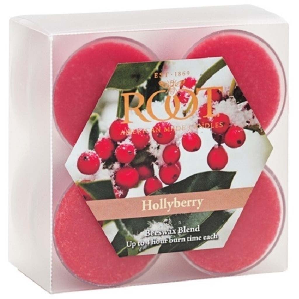 Scented Candle Tealight Hollyberry