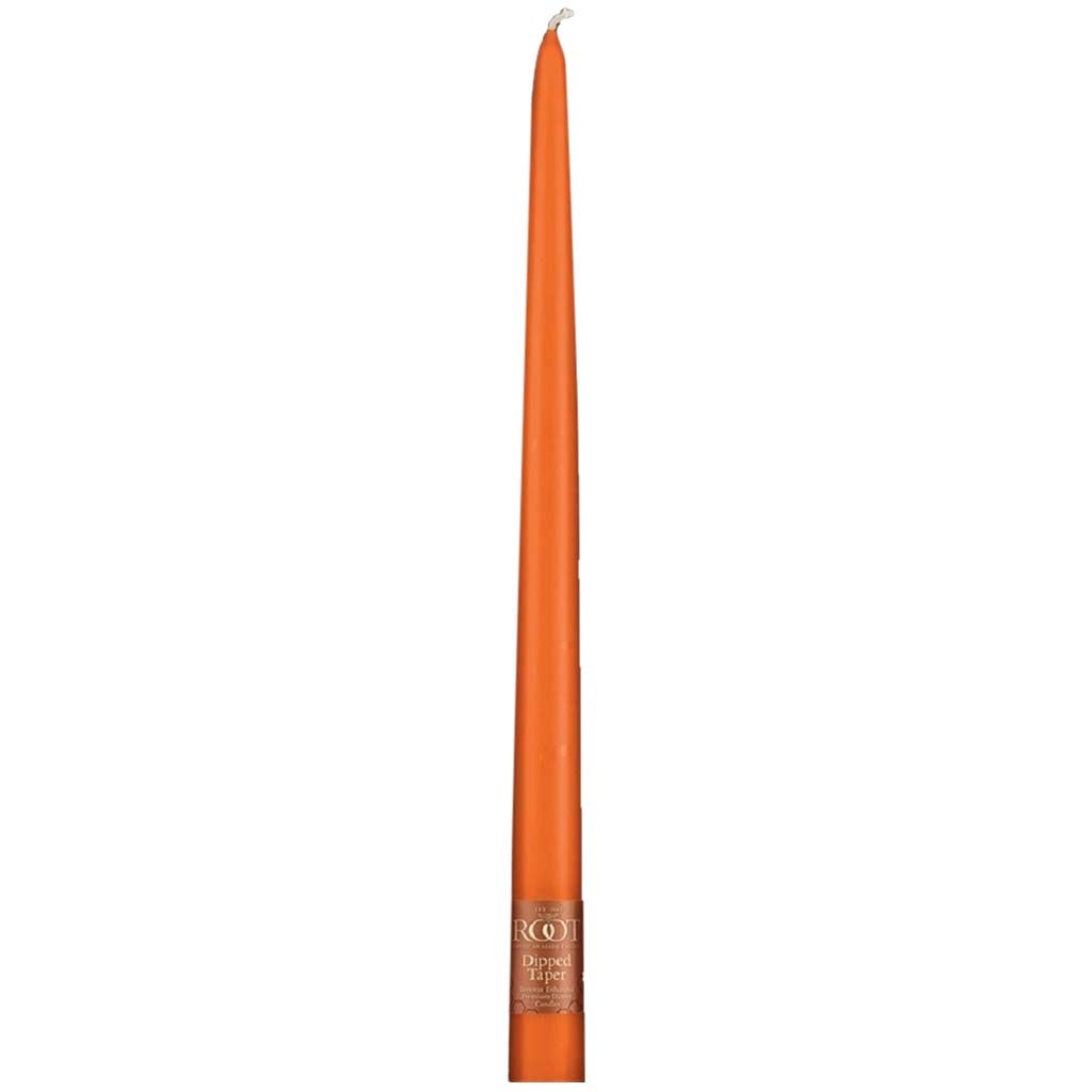 Taper Candle Pumpkin, 12in