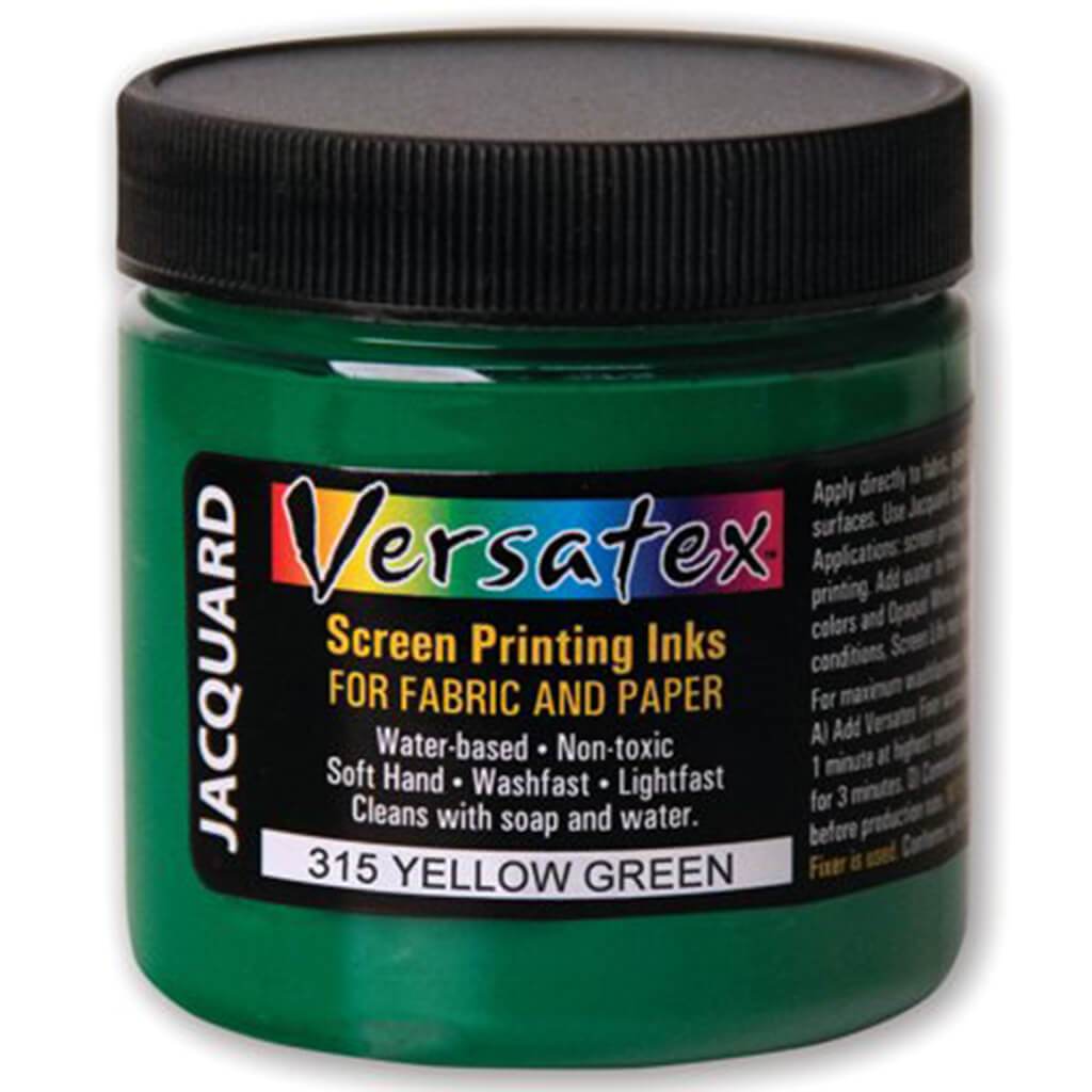 Versatex Screen Printing Ink 4oz – Vibrant Fabric Ink for Artists