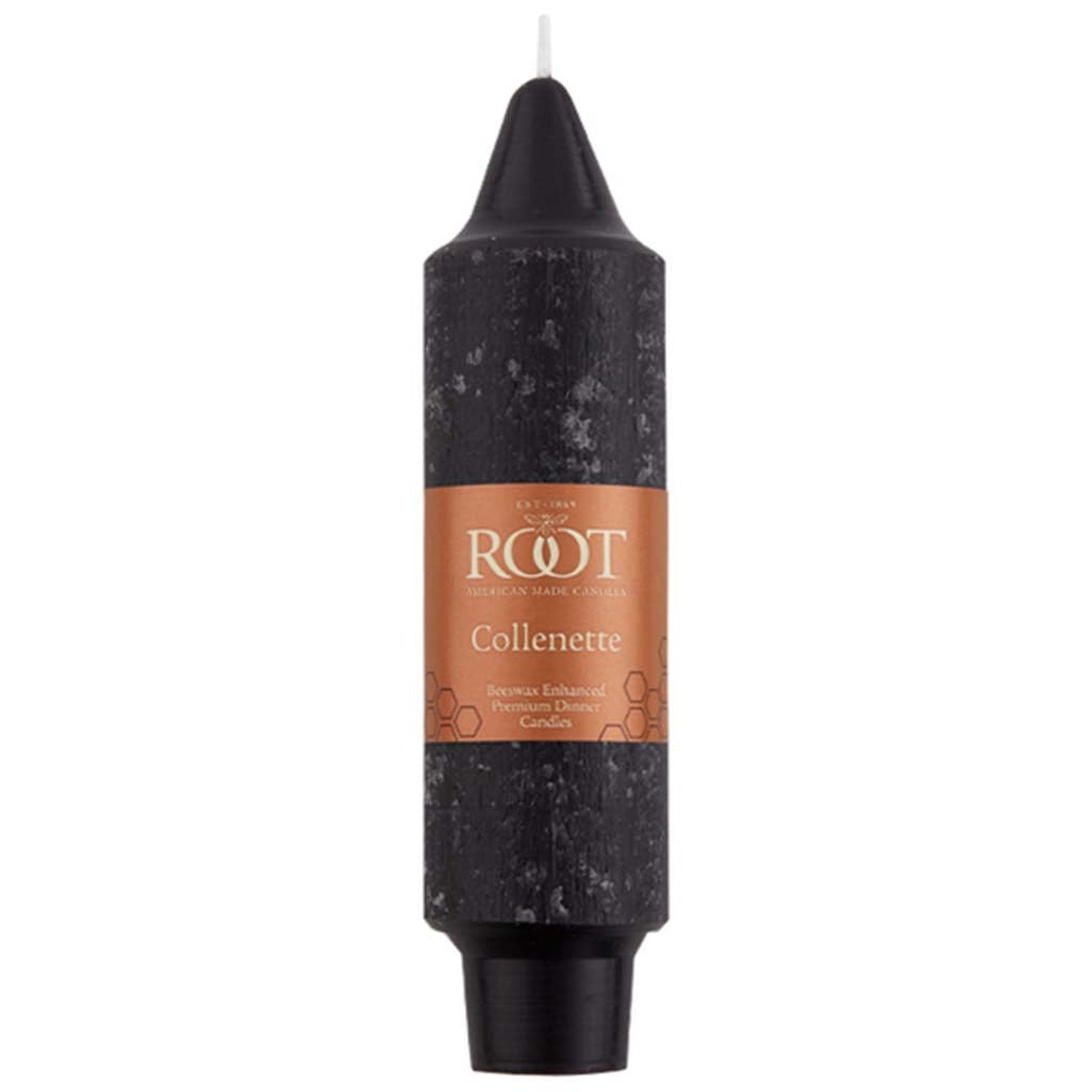 Timberline Collenette Candle 5in, Black