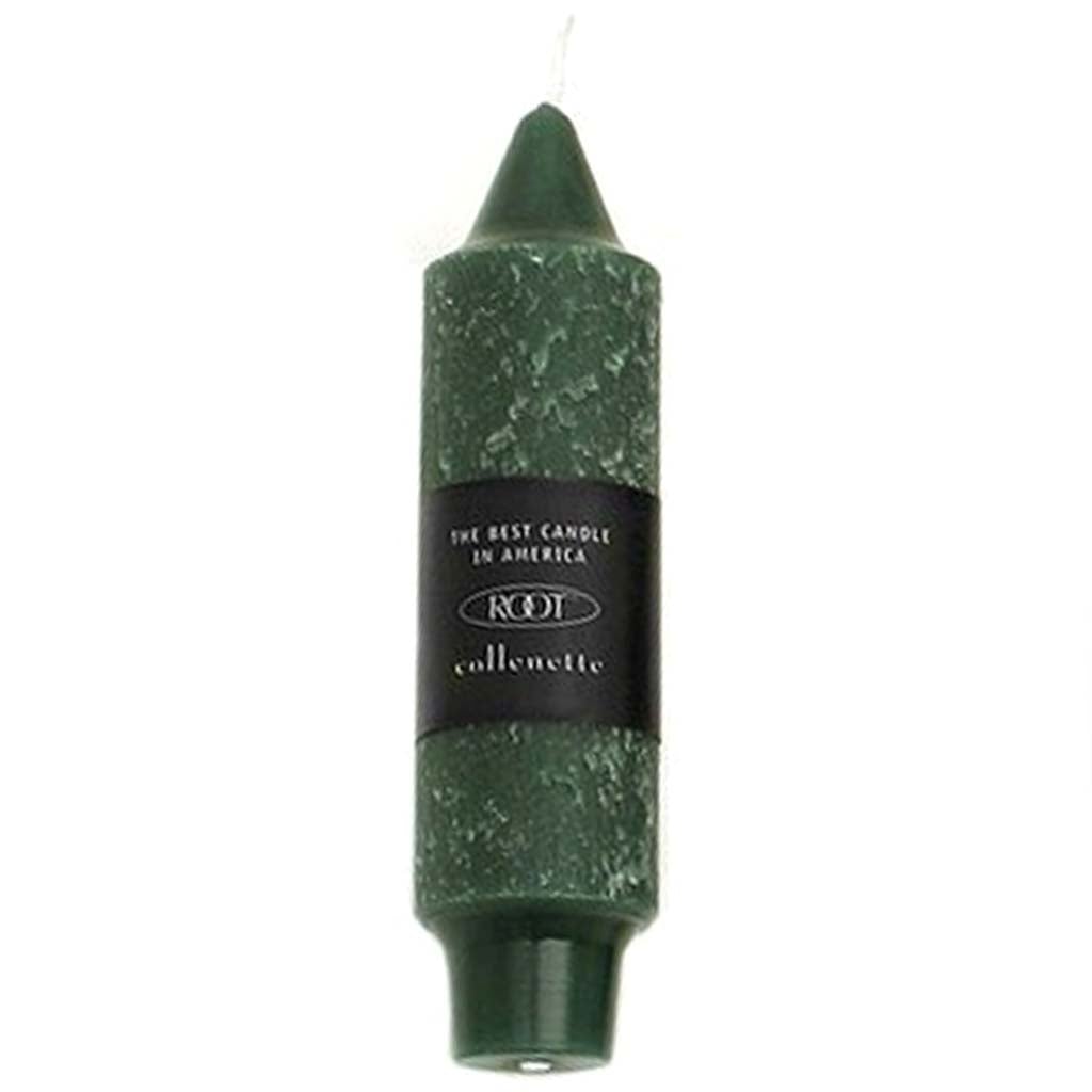 Timberline Collenette Candle Dark Green, 5in