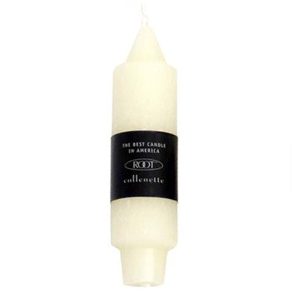 Timberline Collenette Candle Ivory, 5in