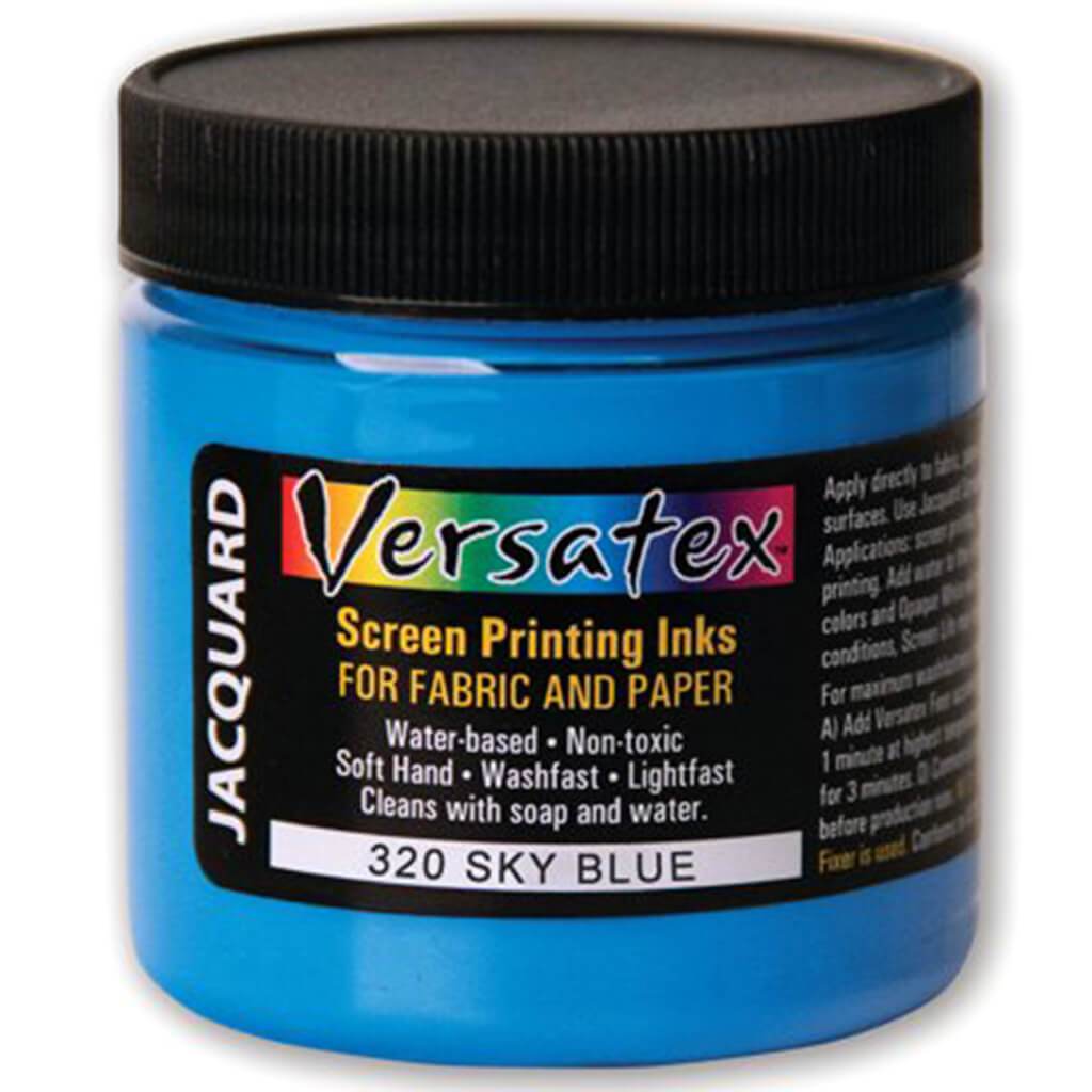 Versatex Screen Printing Ink 4oz – Vibrant Fabric Ink for Artists