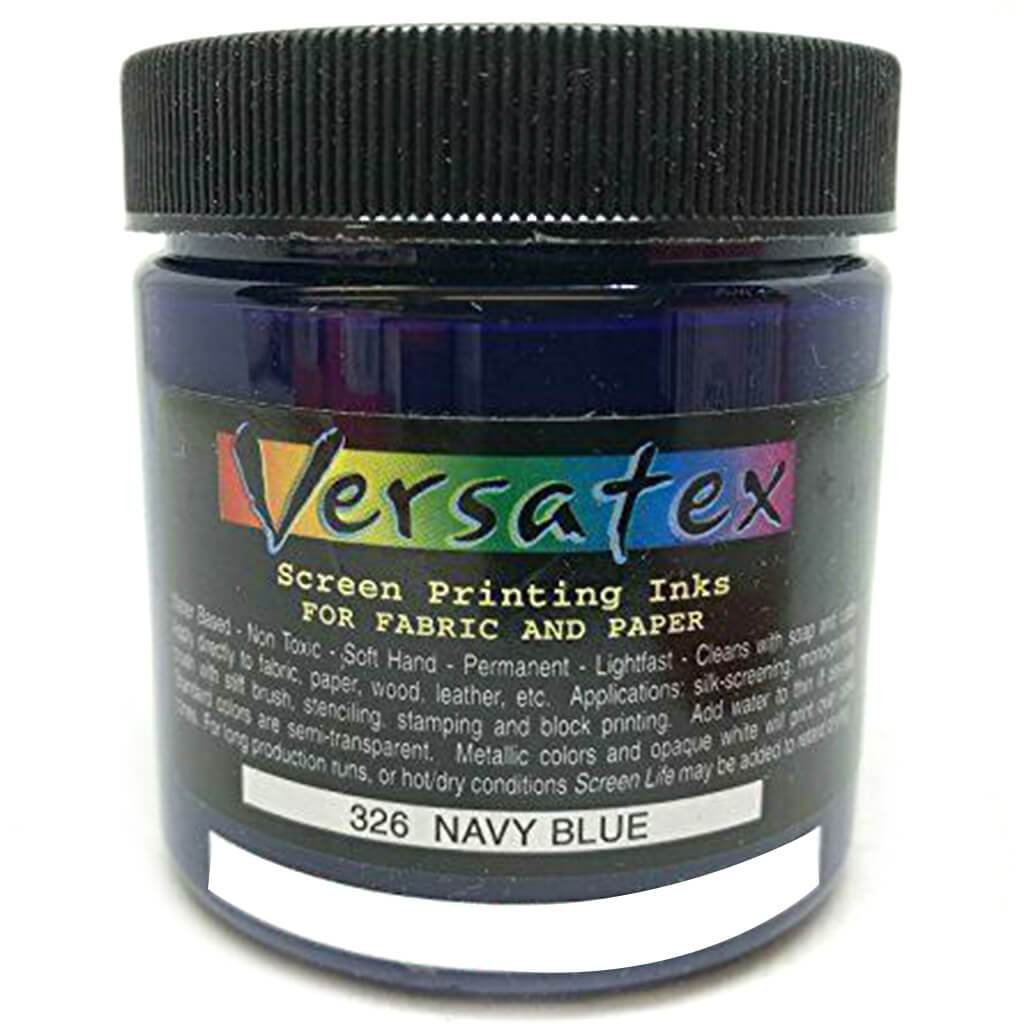 Versatex Screen Printing Ink 4oz – Vibrant Fabric Ink for Artists