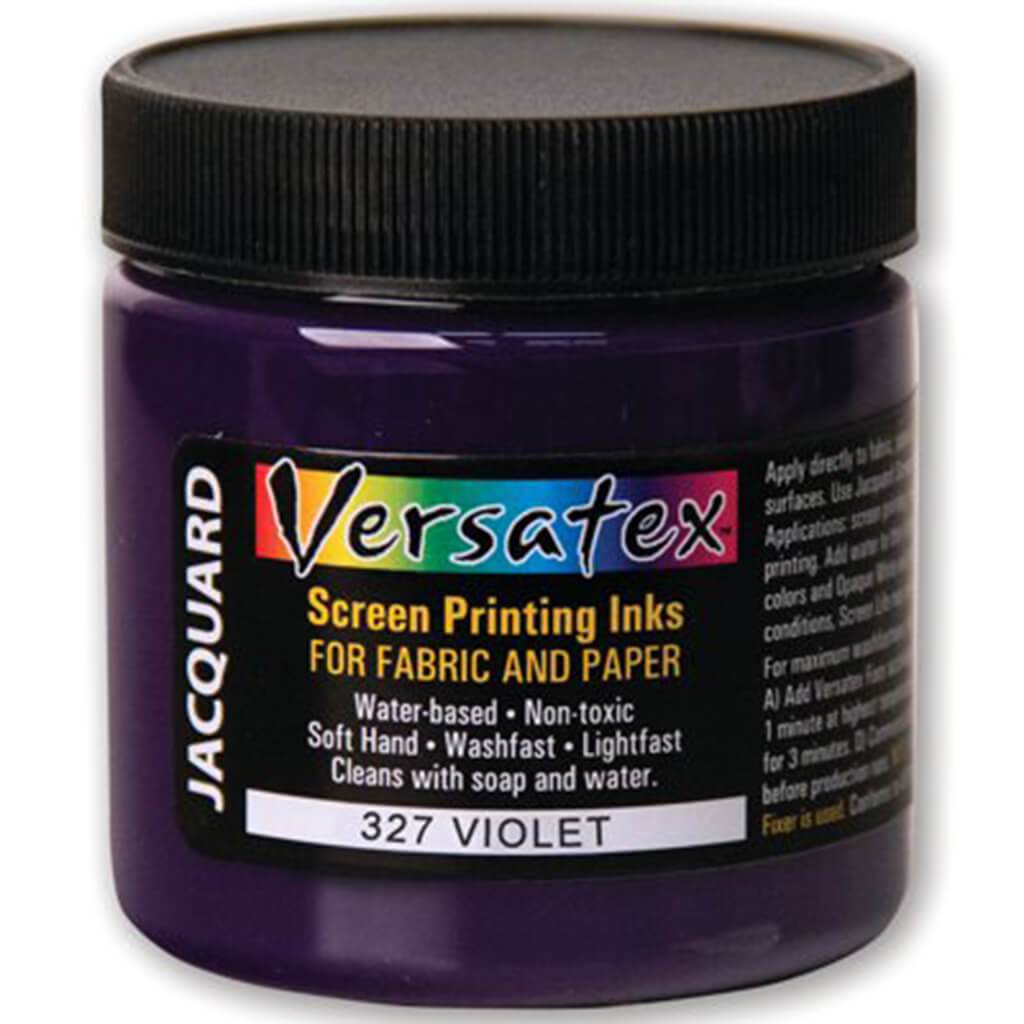 Versatex Screen Printing Ink 4oz – Vibrant Fabric Ink for Artists