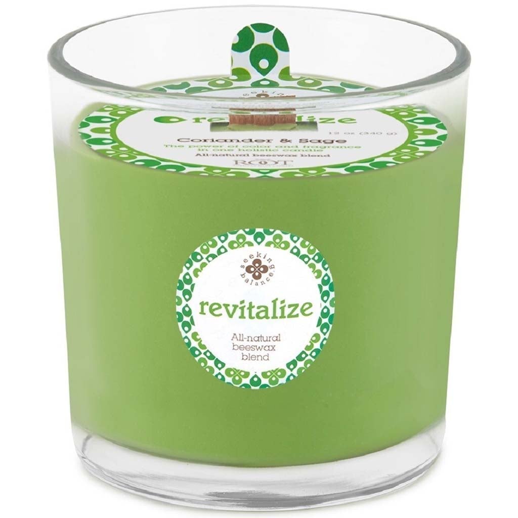Seeking Balance Spa Candle Coriander &amp; Sage Revitalize, 12oz