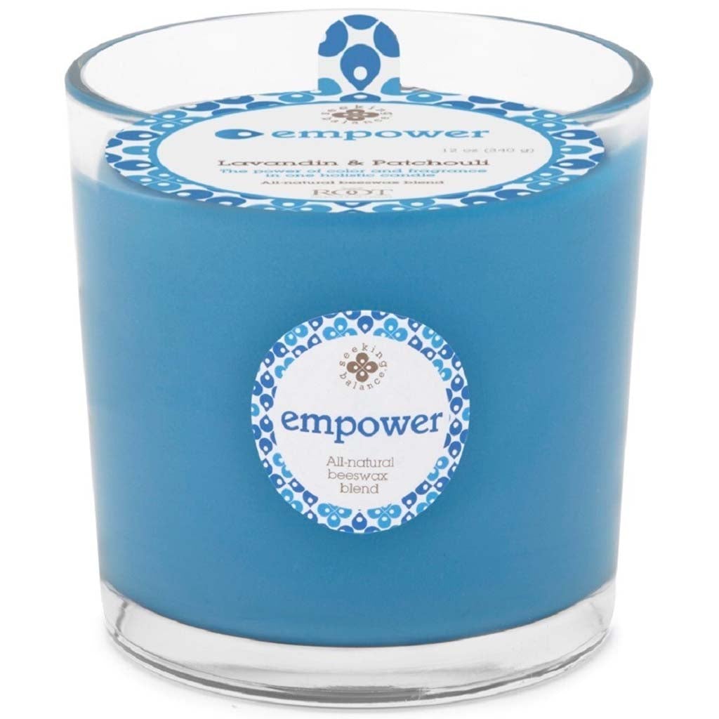 Seeking Balance Spa Candle Lavandin &amp; Patchouli- Empowe, 12oz