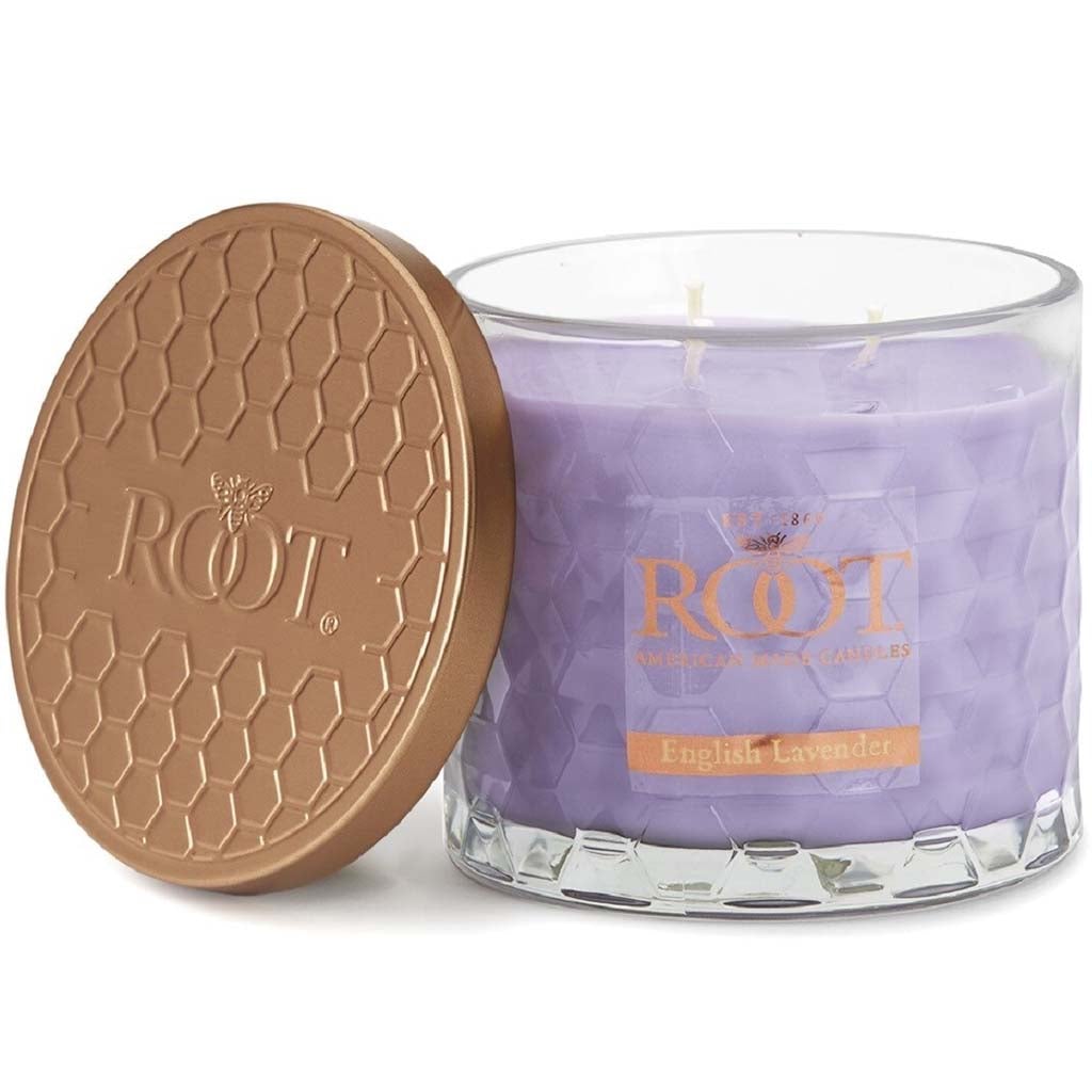 Honeycomb Candle Jar English Lavender, 12oz