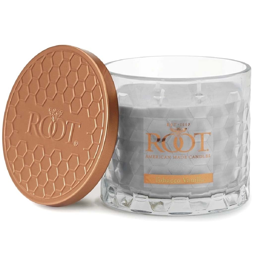 Honeycomb Candle Jar Tobacco Vanilla, 12oz